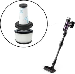 Filter voor Rowenta vervangingsfilter ZR009010 / ZR009012 [Set 2] X-Force Flex 7.60/9.60/X-Nano Essential — thumbnail 5