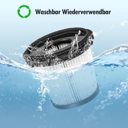 4 stuks filter-reserveonderdelen Geschikt voor Shark Detect Pro IW3611DE / IW3611EU / IW1611DE / BU3521EU/ BU1120EU draadloze stofzuiger, wasbaar filter voor het filteren van stofreservoir, stof en — thumbnail 4