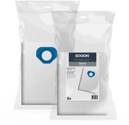 SQOON® Stofzuigerzak geschikt voor Nilfisk GM80/GM90 - Gelijk aan model: 107418500, 81620000, 82095000 - High Filtration voor industriële toepassingen — thumbnail 4