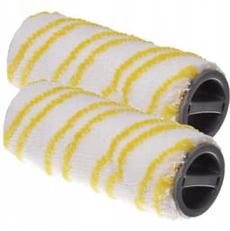 2x Microvezel Rollen voor Kärcher FC3 FC5 FC7 FC8 EWM2 Mops — thumbnail 2