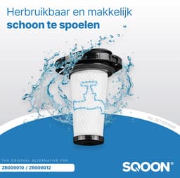 SQOON® Filterset geschikt voor Rowenta X-Force Flex 9.60 Series - Gelijk aan model: ZR009010 & ZR009012 - Vervangt pre- en post-motorfilters - Voor optimale stofzuigerprestaties — thumbnail 5