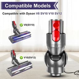 50 W Direct Drive Head Connector - Stofzuiger borstel aansluiting voor Dyson V8 V10 — thumbnail 5