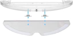 TOVBMUP 12 Stuks Drinkwaterfilterpatronen - Wassertank Filterelementen - Effectief tegen Verontreinigingen - Geschikt voor Roborock 1S/T4/T5/S4/S5/S6/S50/S51/S55 Kehrroboter - ABS en Katoen — thumbnail 5