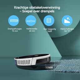 LIECTROUX C30B Robotstofzuiger met dweilfunctie – Slimme navigatie en krachtige zuigkracht — thumbnail 5