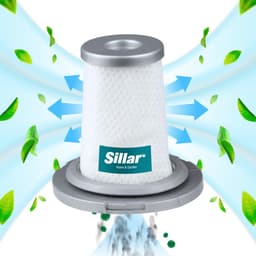 Sillar, set 4 stofzuigerfilters, HEPA, wasbaar, anti-allergeen, geschikt voor Rowenta X-Force Flex Row, Tefal X-Force Flex, vervanging voor filters ZR009006 — thumbnail 4
