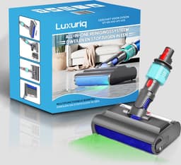 Luxuriq Dweil Opzetstuk - Dweilsysteem - Geschikt voor Dyson Steelstofzuiger V15 - V11 - V10 - V8 - V7 - met Groene laser - Universele Dweil - Stofzuiger en Dweil in 1 — thumbnail 3