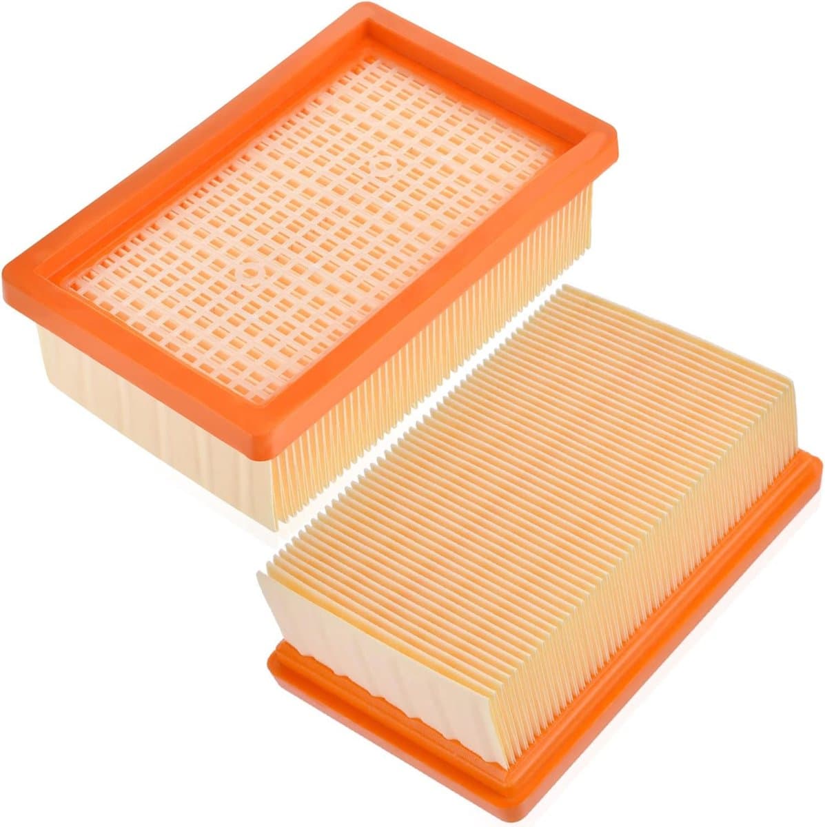 Filter voor Karcher WD4 WD5 WD6 MV4 MV5 MV6 Vervanging stoffilters 2.863-005.0 [Pack 2] — afbeelding 1