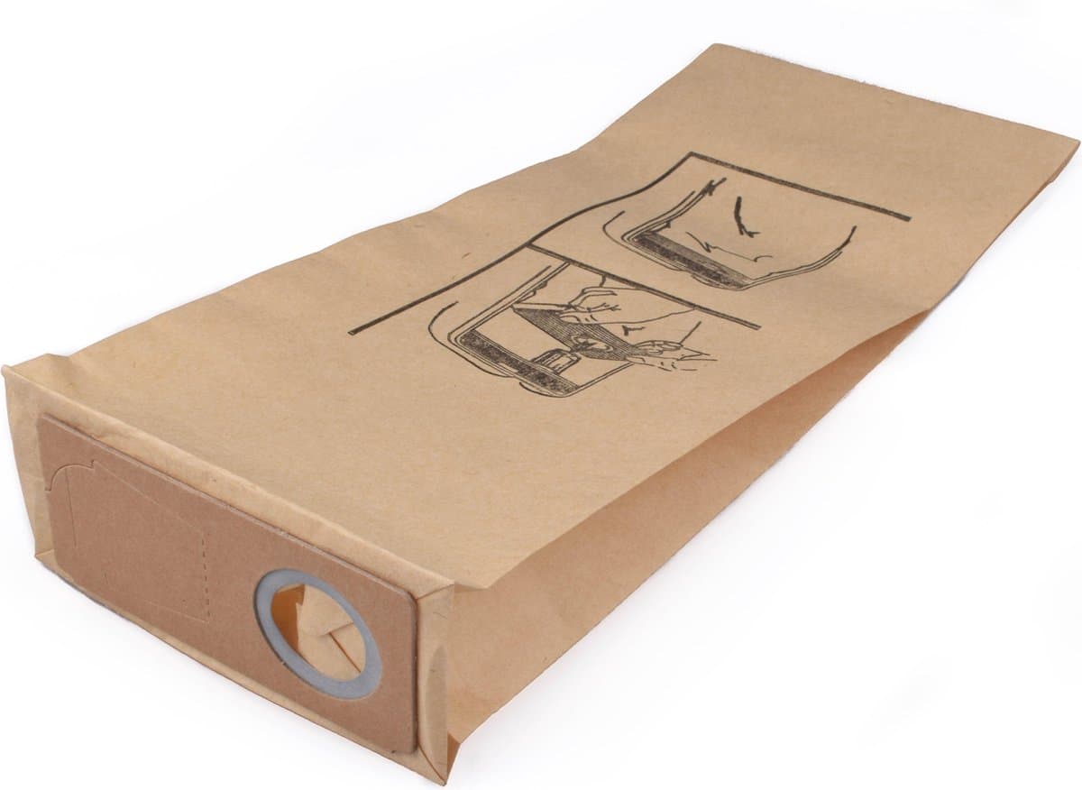 Geschikt voor LINDHAUS. 10 stuks. Stofzuigerzakken voor Healthcare pro, Healthcare pro Hepa 320, Healthcare pro eco Force, Papier. COVAKO Merk — afbeelding 1