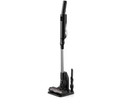 Hyundai Electronics - Draadloze Steelstofzuiger - 250W Nanostick 2-in-1 Pro - Met Oplaadstation - Mat Zwart