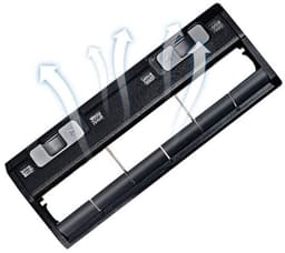LISM-2x Hoofdborstelkappen Geschikt voor ECOVACS DEEBOT OZMO T8 / T8 AIVI 920 950 T5 DJ65 DV35 N8 N5 X1 Omni Turbo Accessoires — thumbnail 3