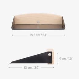 Mini Stofpan en Borstel - Tafelveger Combo - Kruimels Opruimen - Compact Magnetisch Ontwerp — thumbnail 4