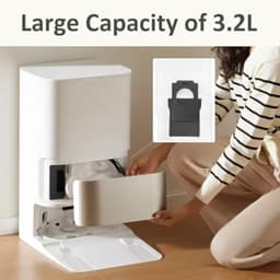 PromoHome 12 Stofzakken 3,2l Compatibel met Dreame X50 X40 X30 Ultra - Vervangende Stofzuigerzakken voor L40 Ultra, L10S Pro Ultra, L10S Ultra Gen 2, L10S Plus, D10 Plus Gen 2, Mova E30 Ultra, P50 Pro Ultra — thumbnail 2