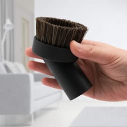 Universele Stofzuigerborstel 32 mm - 3 Stuks Ronde Afstofborstels met Zachte Haren - Opzetstuk voor Auto, Bank, Stoelen & Meubels — thumbnail 3