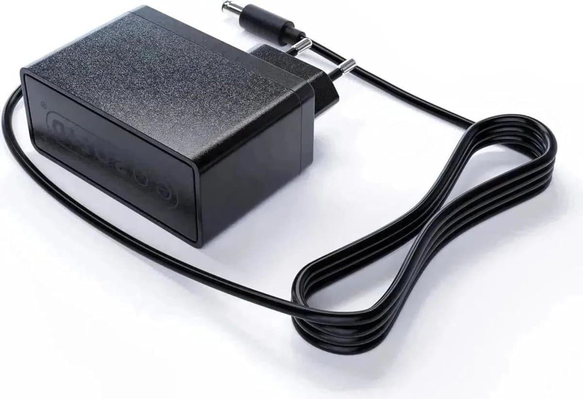 Oplader Steelstofzuiger - Oplaadkabel Adapter - Apparaat Opladen - Geïntegreerde Veiligheid - 100 cm Kabel - Zwart — afbeelding 1