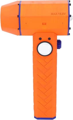 Elektrische persluchtplumeau - Draagbare ventilator - Stof verwijderen - Traploze snelheidsinstelling - 32000 mAh batterij - Zwart — thumbnail 4