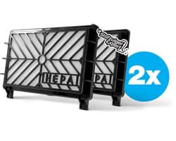 2x Active HEPA filter geschikt voor Philips S-Class / City Line / Easy Clean / Expression / Home Hero / Mobilo / Vision & Vision Plus