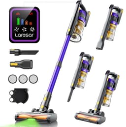 House Of Atelier - Draadloze Stofzuiger - Handstofzuiger - Smart Touch Display - Met Turbo Borstel - 60 min Looptijd - 550W — thumbnail 1