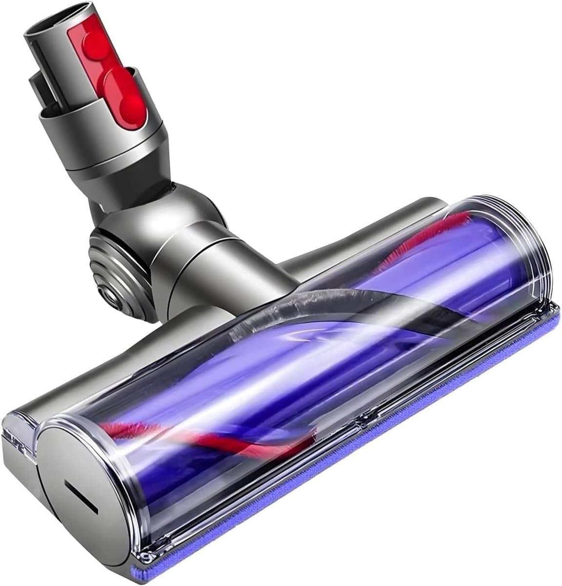 Oneay Motorborstel compatibel met Dyson V7, V8, V10, V11 en V15 stofzuigers – Direct Drive-zuigmond – Turboborstelopzetstuk met snelwisselsysteem voor harde vloeren en tapijten. — afbeelding 1