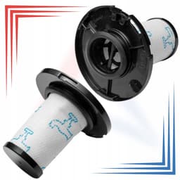 AreoSe - HEPA-filter voor TEFAL X-Force Flex 11.60 12.60 14.60 15.60 Rowenta X-Force Flex - 3 stuks — thumbnail 3
