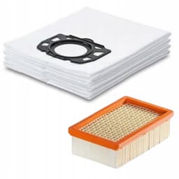 AreoSe - Stofzuigerzakken en filters voor Karcher WD4 WD5 WD6|2.863-006.0 + filtr 2.863-005.0 - 5 zakken + 1 filter — thumbnail 4
