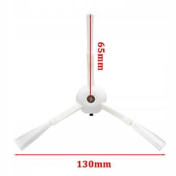 AreoSe - Borstelset voor RoboRock S8 S8 MAX S8 ULTRA białe - 5 stuks — thumbnail 2