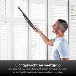Draadloze handstofzuiger - Kleine stofzuiger - Snel opruimen - Lichtgewicht ontwerp - 700 gram - Grijs — thumbnail 3