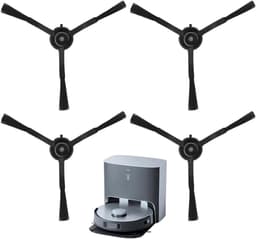 4 stuks serie accessoires zijborstel zijborstels voor Roborock S8 MaxV Ultra Q5 Max+ S8 Pro Ultra S7 MaxV Ultra, Qrevo - ShopVlot — thumbnail 1