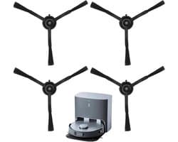 4 stuks serie accessoires zijborstel zijborstels voor Roborock S8 MaxV Ultra Q5 Max+ S8 Pro Ultra S7 MaxV Ultra, Qrevo - ShopVlot