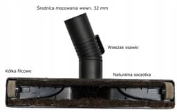 Parketborstel 26cm voor Electrolux Equipt EEQ16 - Zacht & Krasevrij — thumbnail 2