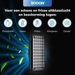 SQOON® Serviceset geschikt voor Bosch Serie 4 BGC41/BGS41 (ProAnimal, Silence, Pro/Power, Hygiene) & Siemens VSX41 (XTRM, A322) - Gelijk aan 00647753, 00577303, 12046783 - Vervangingsset met motor- en HEPA-filter voor optimale filtratie — thumbnail 5