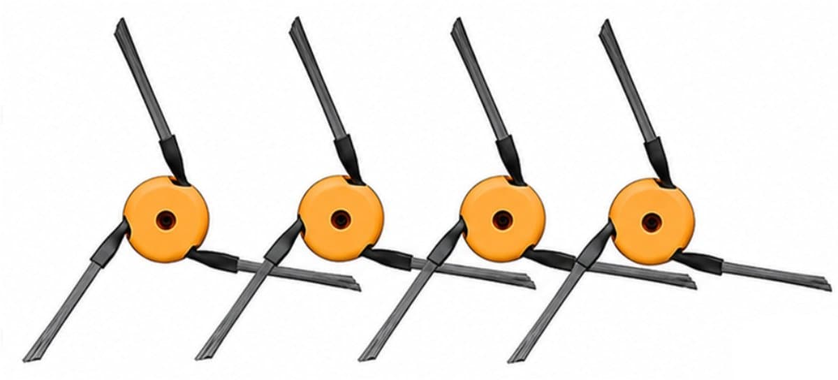 Zijborstels voor Dreame X60 Max Ultra (4x) — afbeelding 1