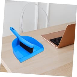 Mini Stoffer en Bezem Set - Kleine Schoonmaakborstel Aanrecht - Bureau Reinigen - Compact en Lichtgewicht — thumbnail 2