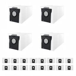 20 Stuks Stofzakken Geschikt voor Dreame D20 Plus & D20 Pro Plus - Vervangt RDB17 - 3L Stofzuigerzakken voor Afzuigstation — thumbnail 1