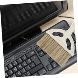 Stoffer en Blik - Reinigingsset Klein - Bureau Schoonmaken - Ruimtebesparend Ontwerp - 20 x 17 cm - Wit — thumbnail 2
