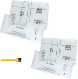 3 stuks - inclusief 2 sets filterwatten en 1 borstel - voor Miele Compact C2, Compact C1, Complete C1, S241, S290, S300i, S500, S700, S4 en S6 series, en voor Miele Classic C2, C3, S2, S5, S8 en S400 series stofzuigers — thumbnail 1