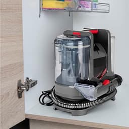 QORA® Tapijtreiniger machine - Tapijtreiniger - Tapijtreiniger apparaat - Zwart - ‎16cm x 29cm x 27cm — thumbnail 5