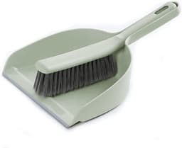 Mini stofpan borstel - Reinigingsset - Bureau schoonmaken - Compact ontwerp - Niet gespecificeerd - Groen — thumbnail 1