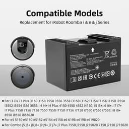 SolidKeus - Batterij voor iRobot Roomba Modellen — thumbnail 2