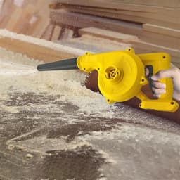 Draadloze Luchtblazer - Stofzuiger Reiniger - Efficiënt Schoonmaken - 2-in-1 Functie - 2000 Gram - Geel — thumbnail 3