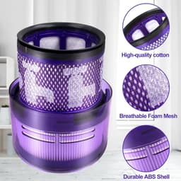 3 stuks Stofzuigerfilter compatibel met Dyson Omni-glide+ | Omni-glide, SV19 stofzuiger - HEPA-filter paars - Promessa-Solutions — thumbnail 3