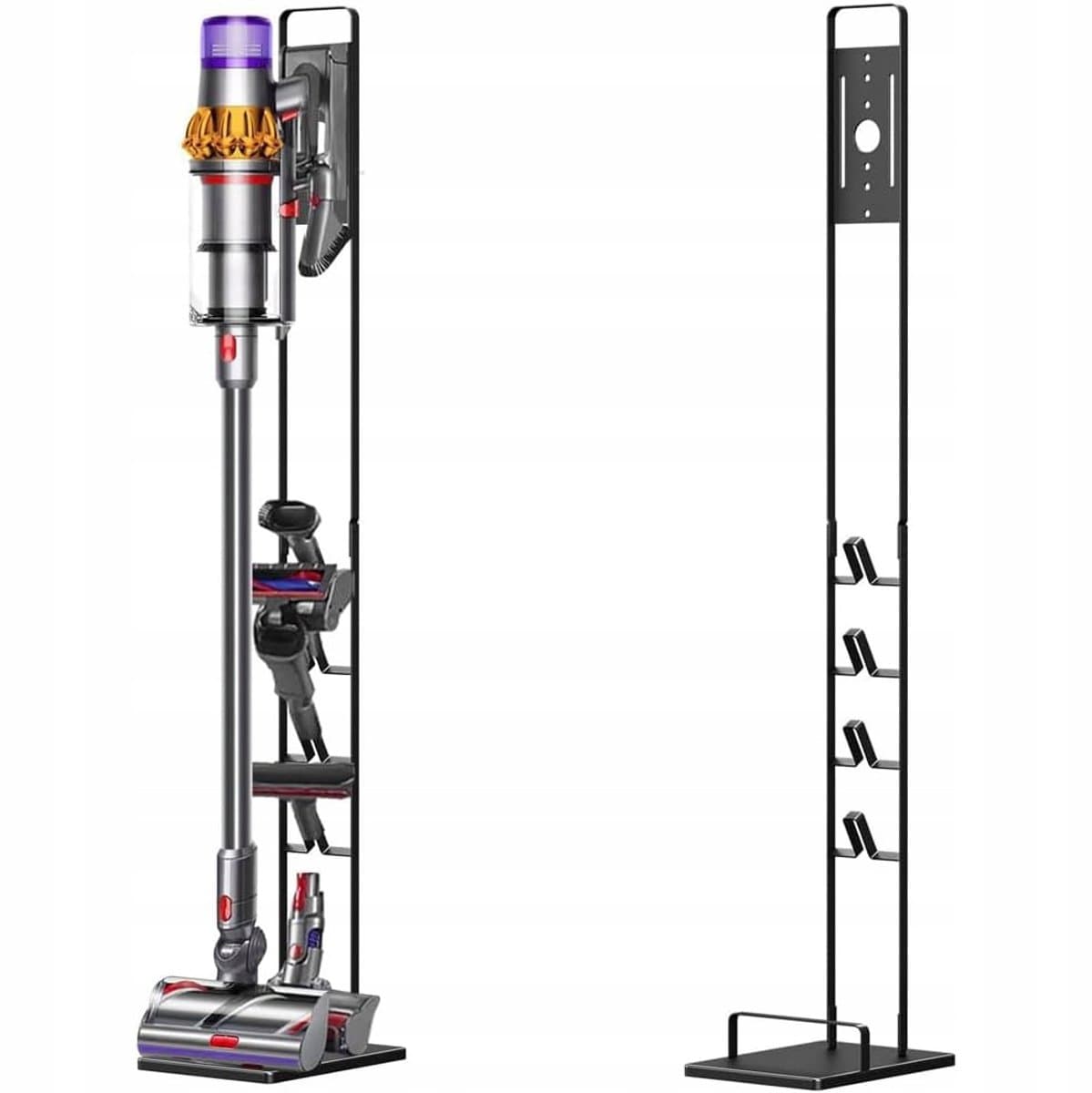 Rosfix Houder voor Dockingstation Standaard - Metaal, 20,5x27,5x127 cm - Geschikt voor Dyson V6–V15 — afbeelding 1