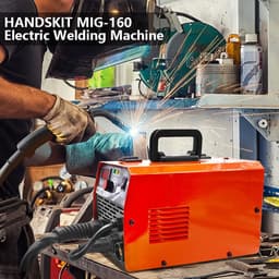 Draagbare lasmachine - Semi-automatische booglasser - Reparatie en doe-het-zelf - Veelzijdige 2-in-1 functionaliteit - 6kg - Grijs — thumbnail 2