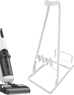 Stofzuiger Organizer - Standaard Houder - Reinigingsgereedschap Opbergen - Geen Muurschade - 21B x 6H cm - Wit — thumbnail 1