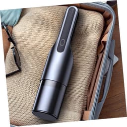 Draagbare Stofzuiger - Mini Kruimeldief - Auto en Huis Reinigen - Snoerloos USB Opladen - 32 cm Lengte - Zwart — thumbnail 2