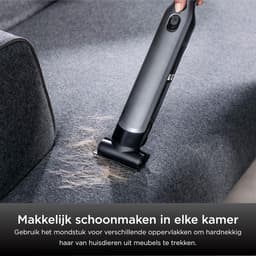Draadloze Handstofzuiger - Kleine Stofzuiger - Snel Kruimels Opruimen - Lichtgewicht Ontwerp - 700 gram - Grijs — thumbnail 4