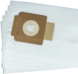 vhbw 20 stuks stofzakken, compatibel met de Kärcher T 7/1 Professional en T 9/1 BP stofzuigers – 33,5 cm x 18,5 cm, wit — thumbnail 1