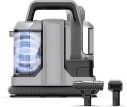 Allvia® Tapijtreiniger Machine - Tapijtreiniger Stofzuiger - Tapijtreiniger - Vlekkenreiniger - Bankreiniger - 450W - Grijs - ‎30CM x 16CM x 26 CM — thumbnail 1