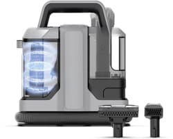 Allvia® Tapijtreiniger Machine - Tapijtreiniger Stofzuiger - Tapijtreiniger - Vlekkenreiniger - Bankreiniger - 450W - Grijs - ‎30CM x 16CM x 26 CM