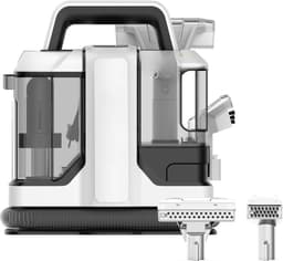 Allvia® Tapijtreiniger Machine - Tapijtreiniger Stofzuiger - Tapijtreiniger - Vlekkenreiniger - Bankreiniger - 450W - Wit — thumbnail 1