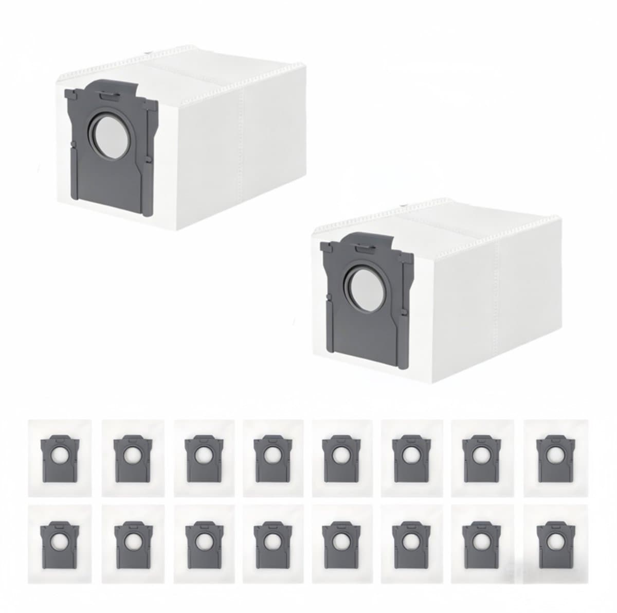 18 stuks stofzakken voor Dreame L10/L10s Pro/L40/L40s/L50/Aqua10 Ultra- L20/X40/X50 Ultra Complete- voor Mova E30/E40/V50/P50/P50s/Z60 Ultra stofzuiger- 3,2 l capaciteit stofzuigerzakken — afbeelding 1